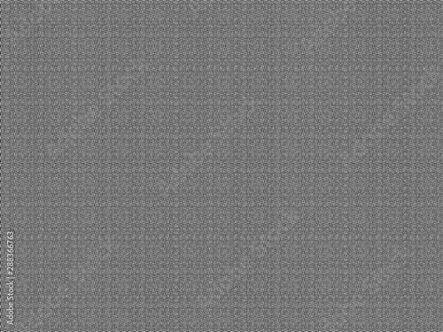 High density 3D black doodle line pattern seamless isolated. Monochrome on white background