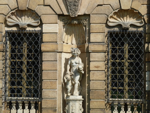 Details des Palais im Großen Garten Dresden photo