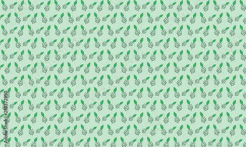 Light Green Background Mirabilis Flower Pattern Background