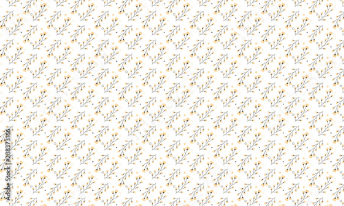 Light Yellow Bellflower Flower Background Vector