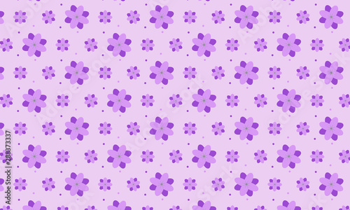 Pink Flower Pattern Background