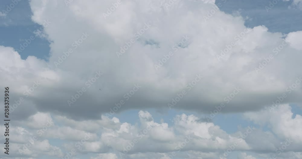 daytime shot of summer blue sky with white clouds daytime shot of summer blue sky with white clouds