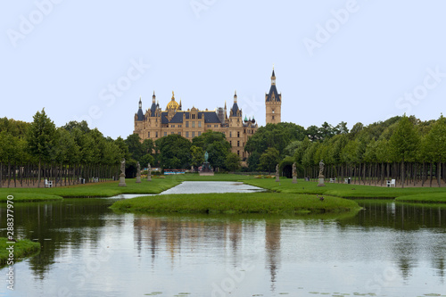Schwerin Castle, State Capital Schwerin, Mecklenburg-Western Pomerania, Germany, Europe
