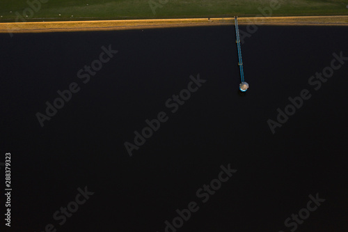 Leeshaw Reservoir Pier photo