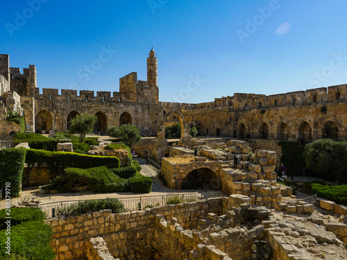 Israel Jerusalem Castle of Kind David