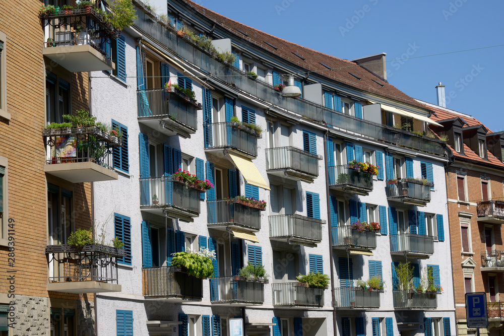 façade urbaine - Zurich