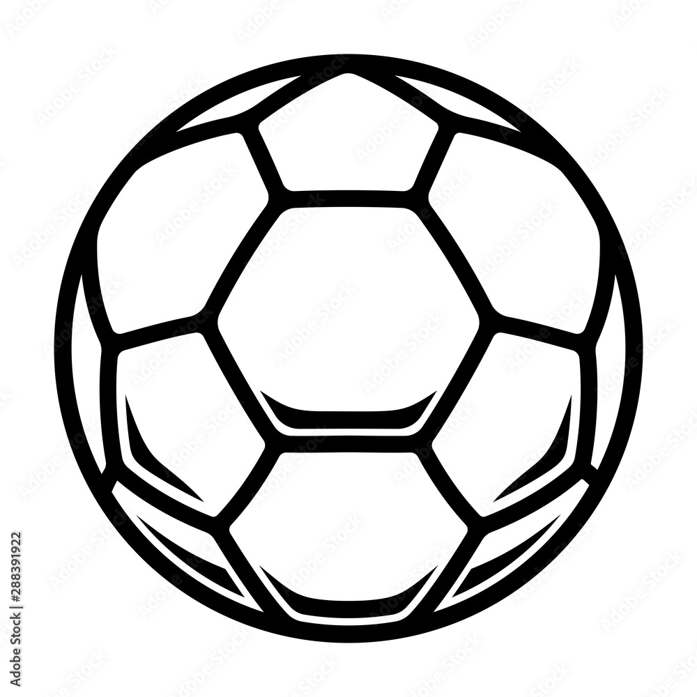 Fototapeta premium Soccer ball 003