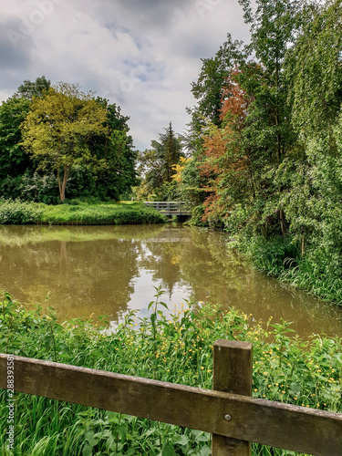 pond in Zuidhorn Holland photo