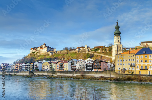 View of Burghausen, Germany