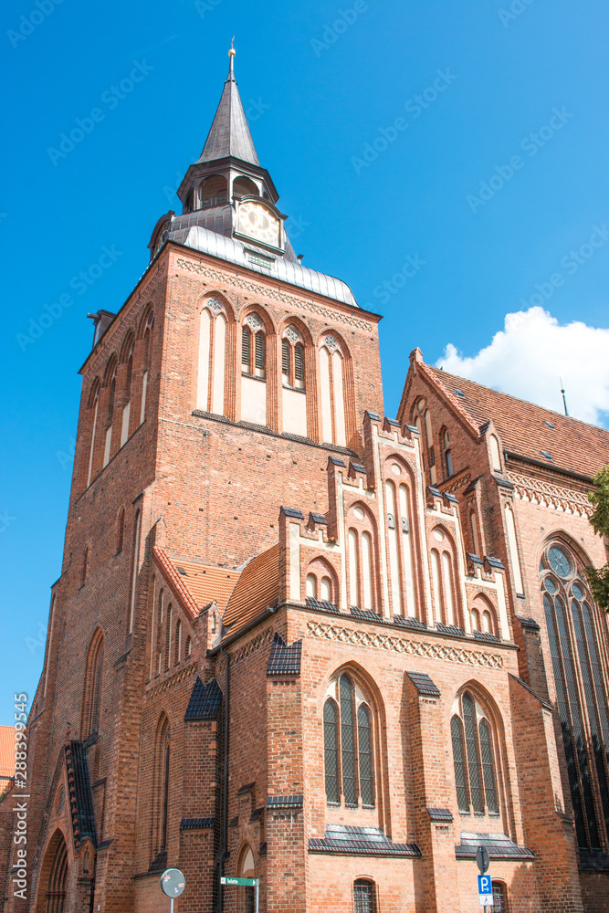 Parish Church of St. Mary (Pfarrkirche St. Marien) Güstrow Mecklenburg Western Pomerania Germany