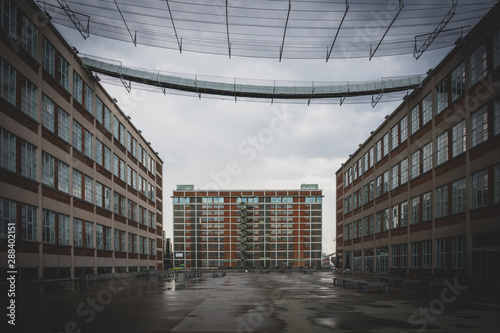 Картината върху платно Bata institute in Zlin