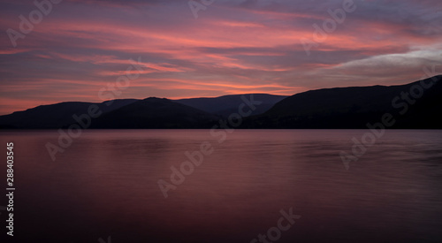 Sunrise over Ullswater, The Lake District