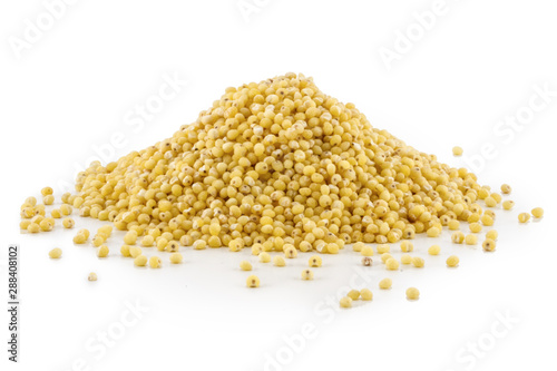 Groats of millet