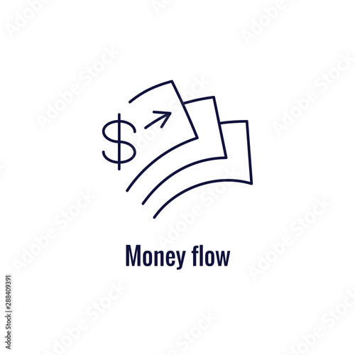 Accountant or Accounting Icon Set w money, accounting & similar concept