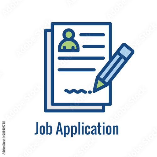 Hiring Process icon with an aspect of being a new hire