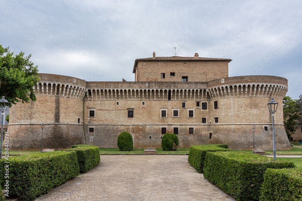 The historic fortress of Senigallia built by the Della Rovere family