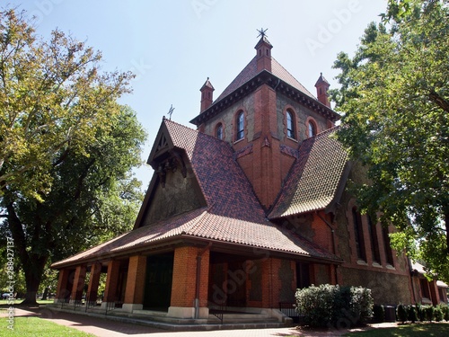 Episcopal Cathedral on a Suer Day