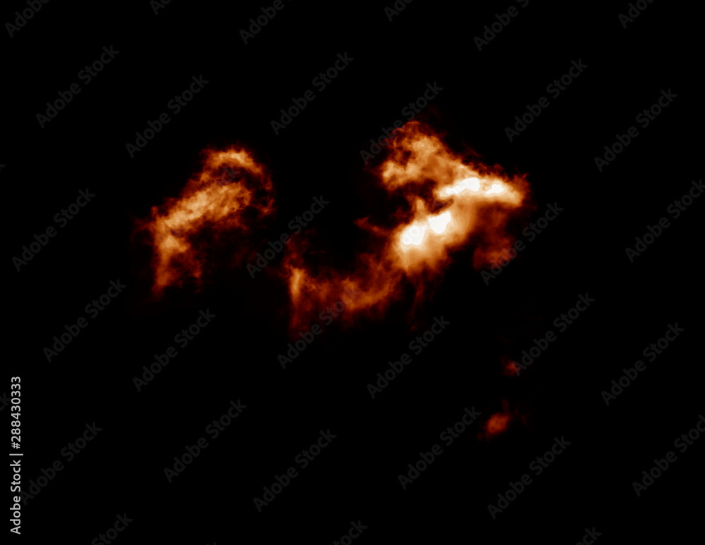 sparks of fire on a black background (grill) sparks of fire on a black background (grill)