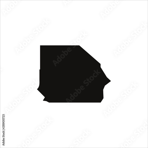 Inland Empire Logo. in the State of California Map Symbol. Icon Vector Eps 10. 
