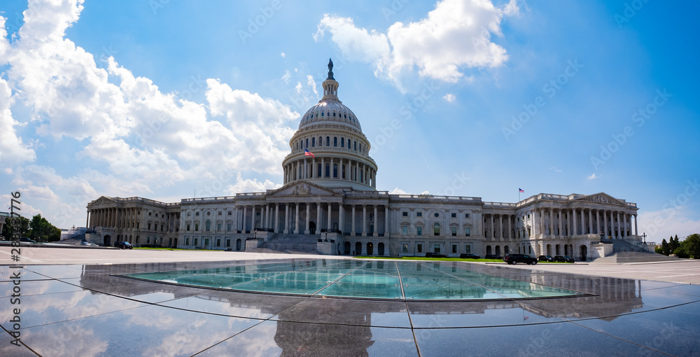 Fototapeta premium Capital Building, Washington DC, July 27, 2018,USA