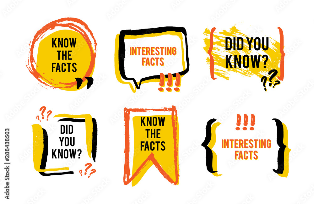 interesting facts clipart