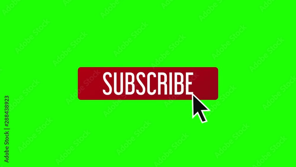 Subscribe Button Inverted 2 two original and creatives Youtube animated Green Screen Subscribe ...