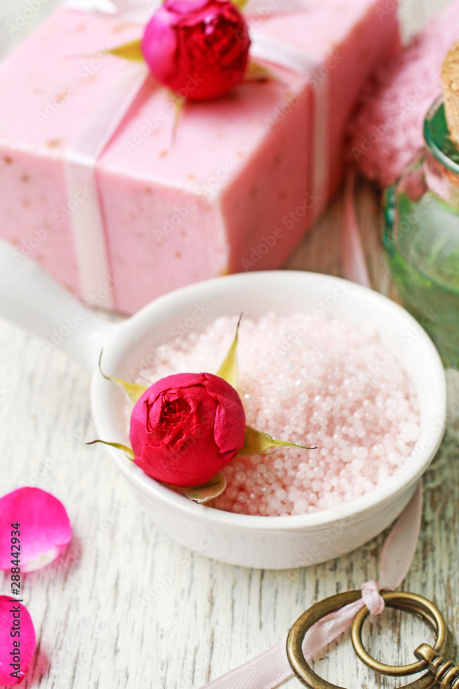 Nail spa enriching treatment with essential oils and rose petals Nail spa enriching treatment with essential oils and rose petals
