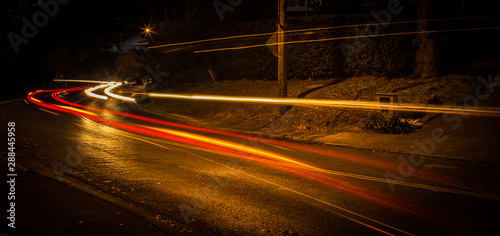 Car Light trails