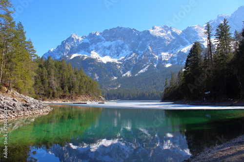 Eibsee Lake in Germany