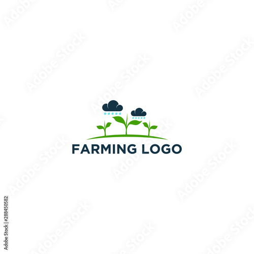 Agriculture logo - farming growing environment
