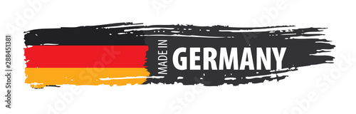 Germany flag, vector illust...