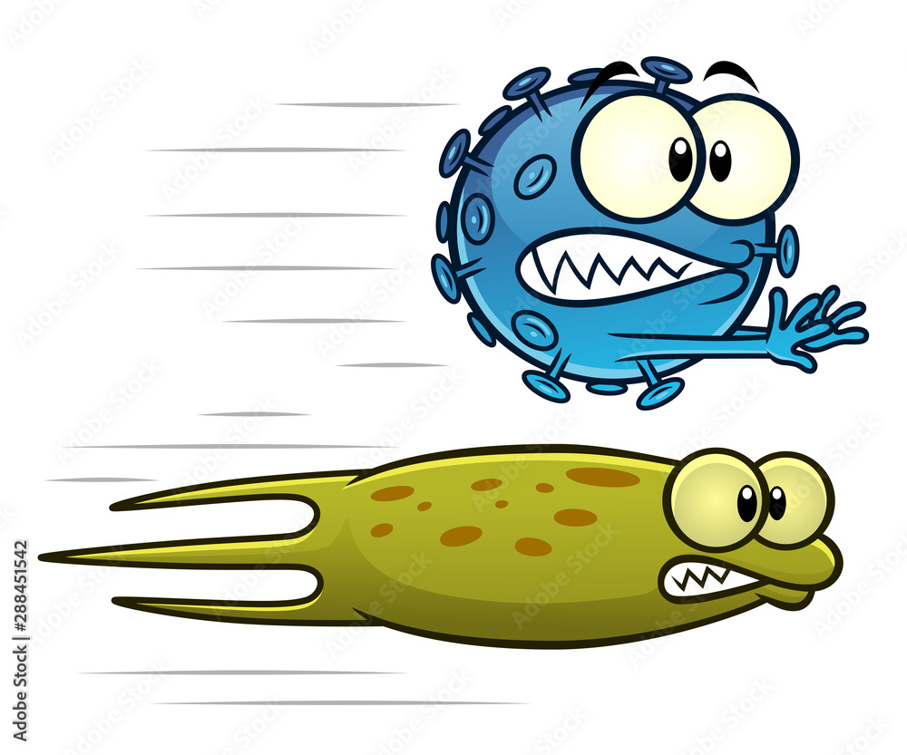 Virus and bacteria going away Virus and bacteria going away