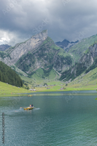 Schöne Erkundungstour durch das Appenzellerland in der Schweiz. - Appenzell/Alpstein/Schweiz photo