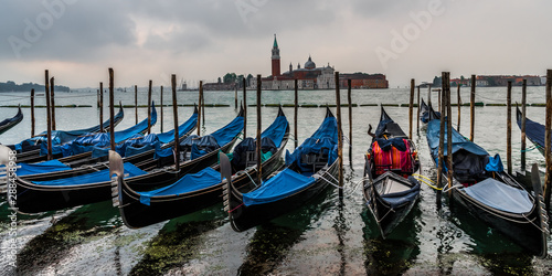 Cloudy sky over the morning Venice © andrey_iv