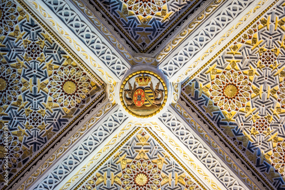 Pena Palast - Sintra - Decke Details