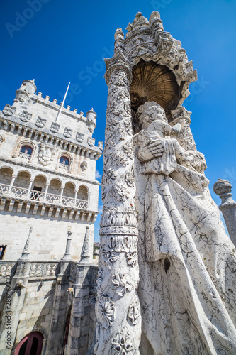 Torre de Belém - Statue