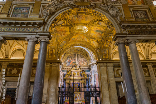 Interior of Santa Maria Mag...