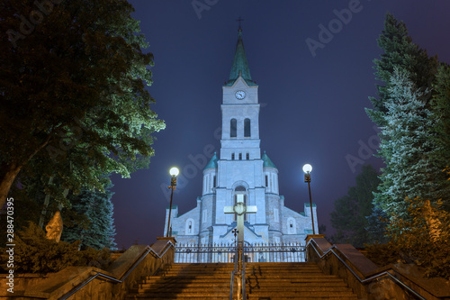 Catholic Church on the main...