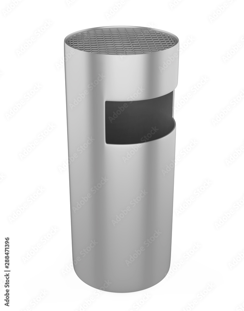 Trash Can Isolated Trash Can Isolated