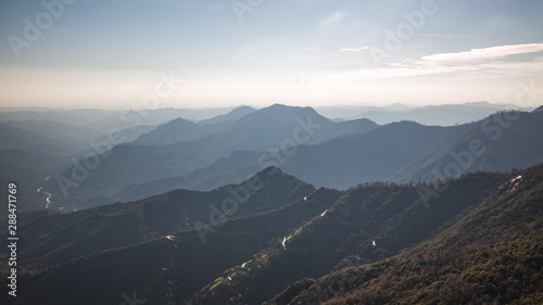Panorama View over Sequoia National Park © Lars Junker