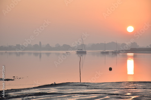 Sunrise at Heybridge Basin, Maldon photo