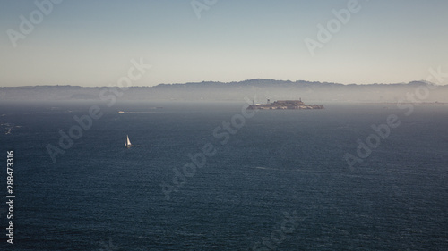 Foggy View on Alcatraz