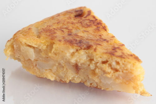 Obraz na płótnie delicious potato omelet skewer w salonie