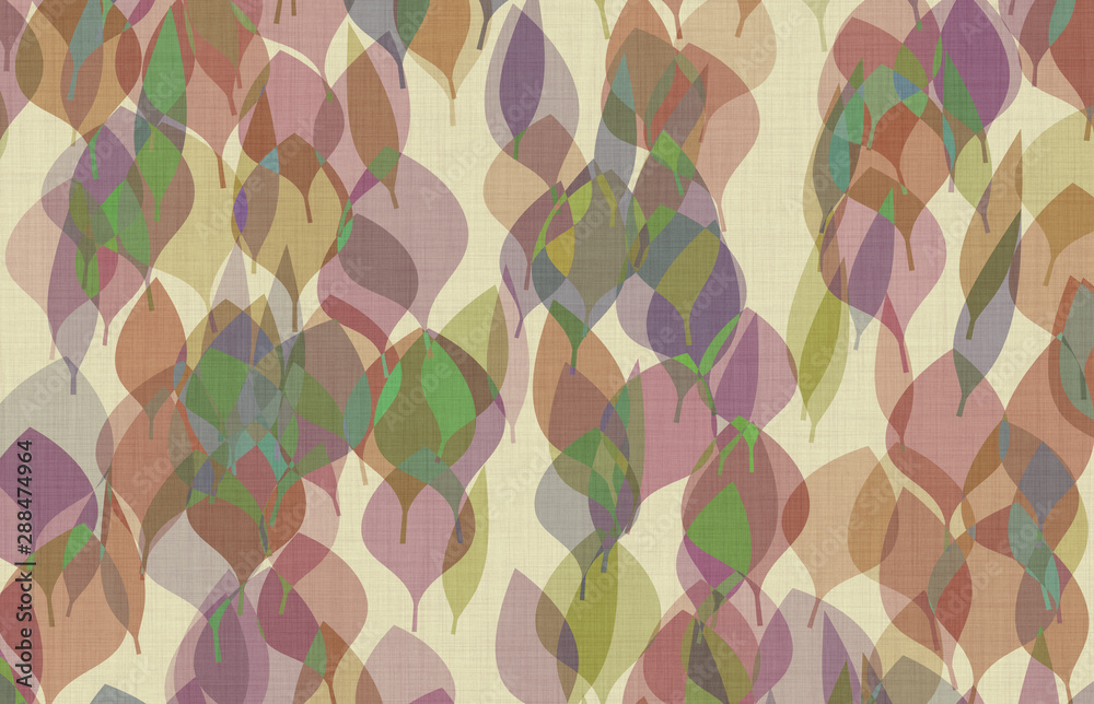 colored tree leaves design colored tree leaves design