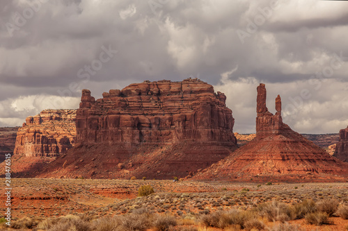 Beautiful view in the Valley of Gods