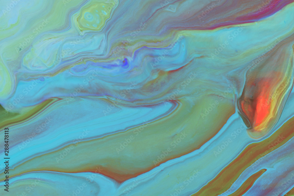 Fototapeta premium Abstract background of acrylic paints