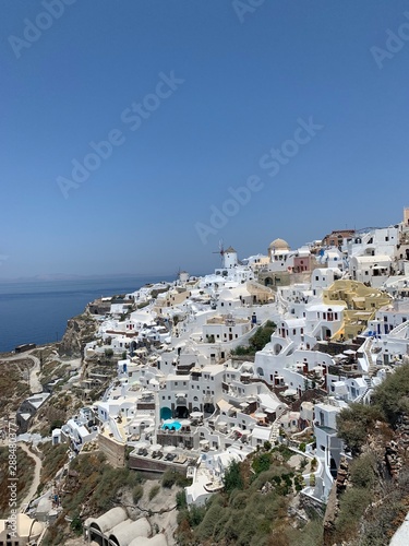 oia village in santorini greece