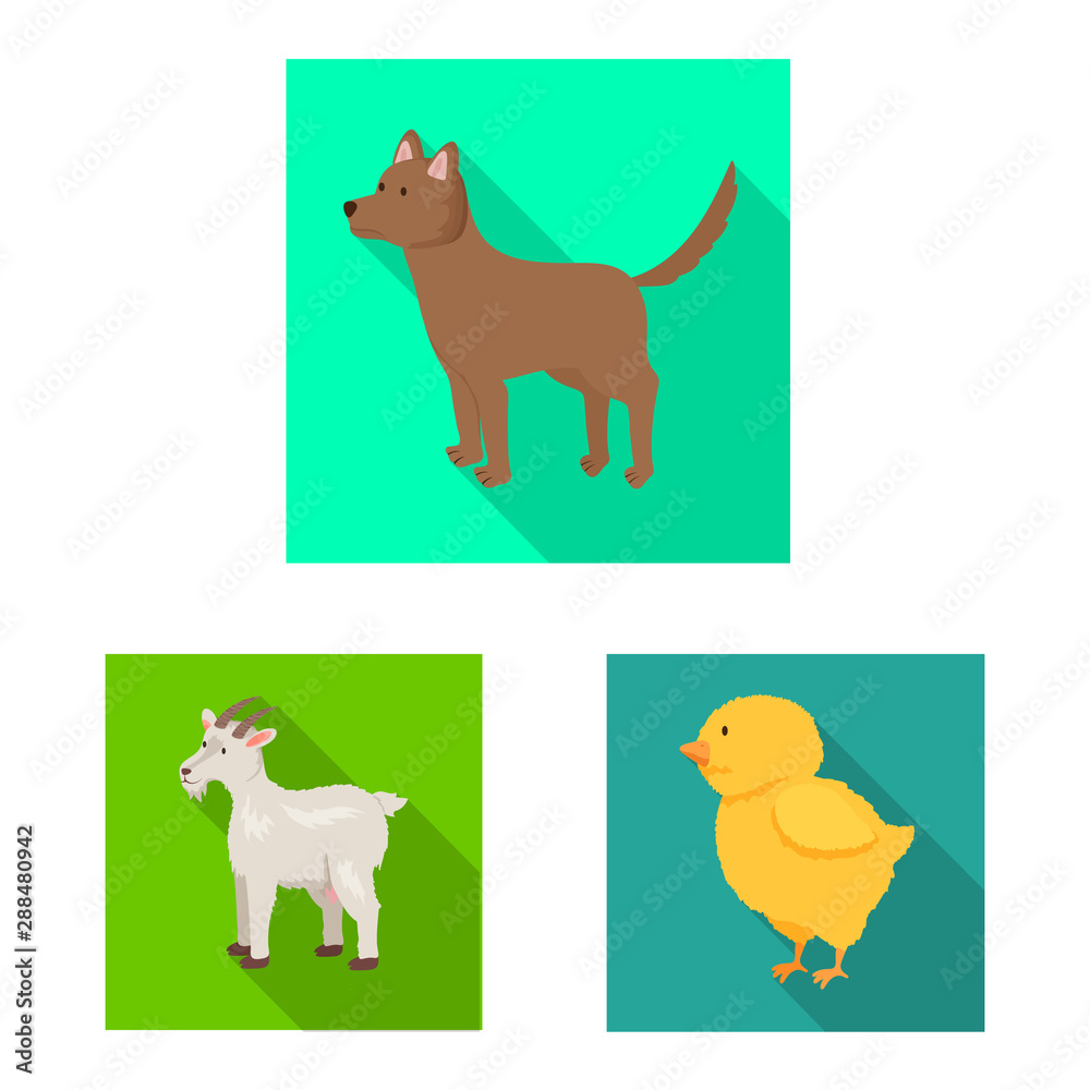 Isolated object of breeding and kitchen symbol. Set of breeding and organic stock symbol for web. Isolated object of breeding and kitchen symbol. Set of breeding and organic stock symbol for web.