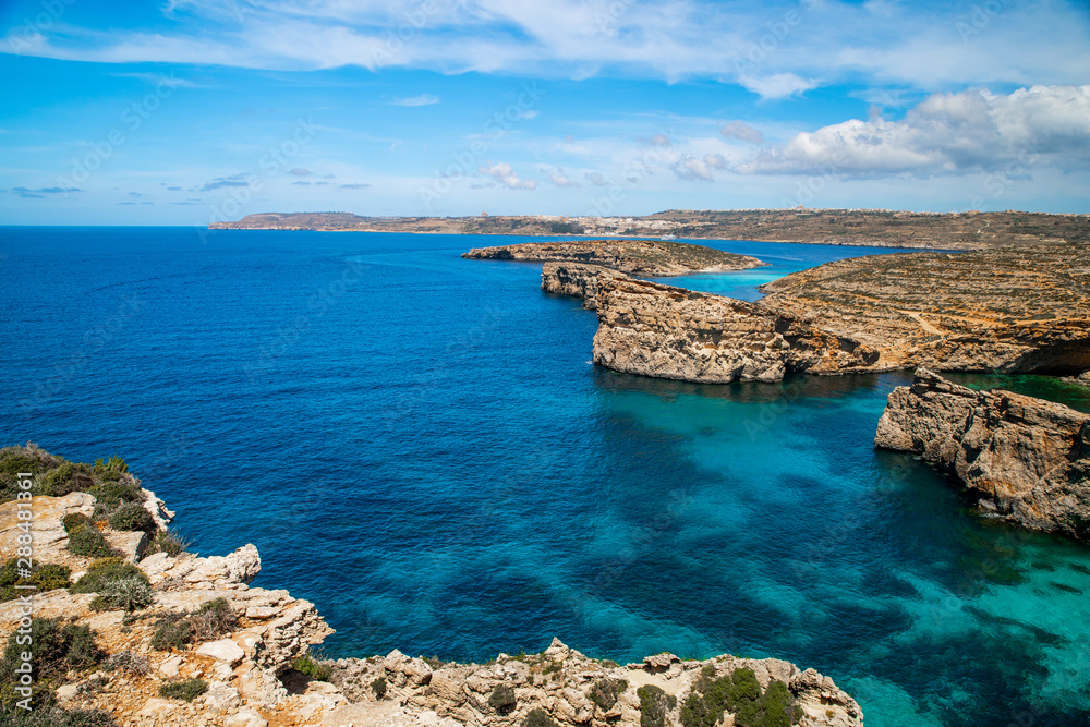 Maltese islands. Summer resort background