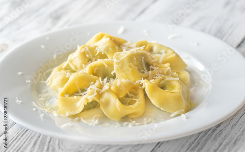 Tortelloni stuffed with ricotta